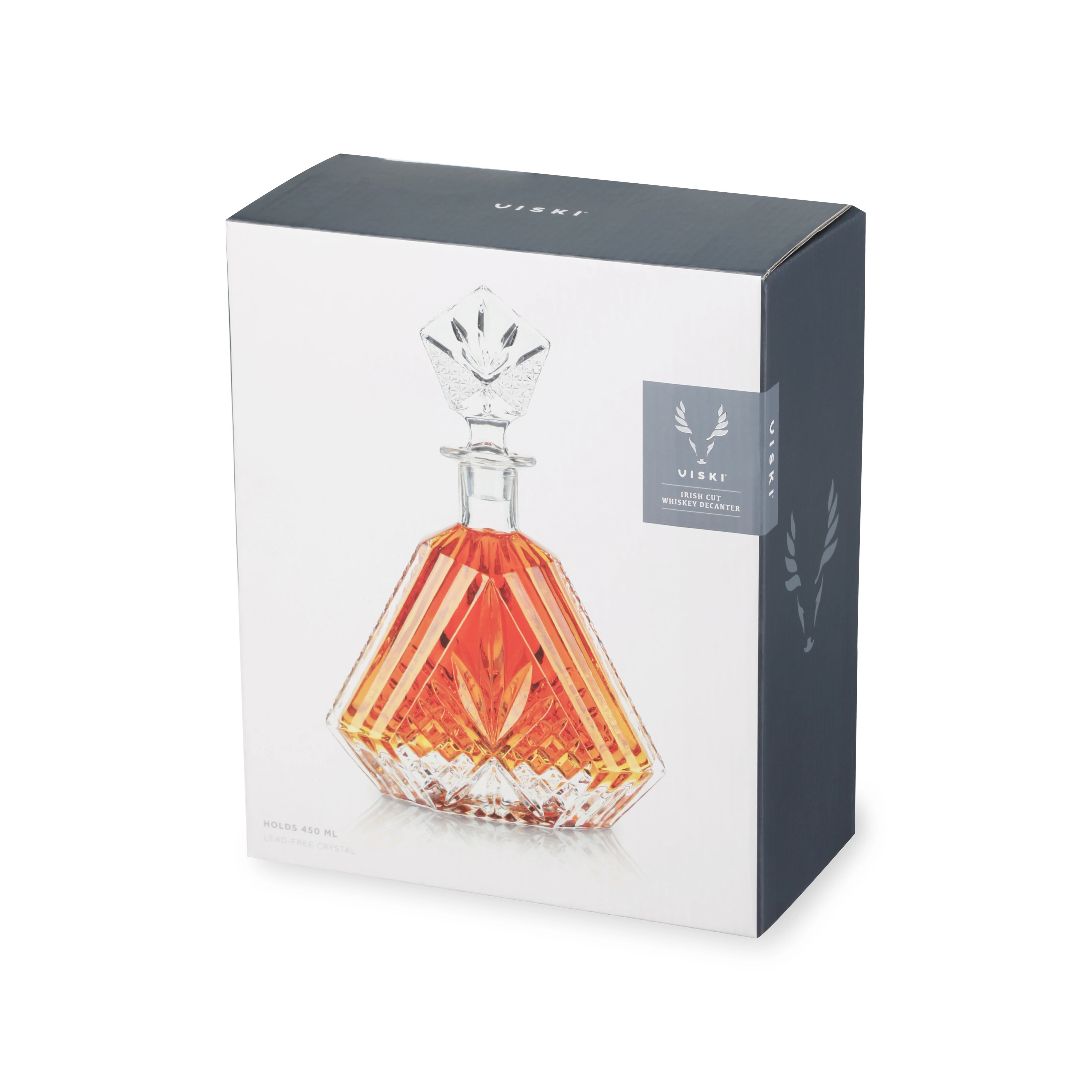 Admiral Crystal Irish Cut Whiskey Decanter - Image 7