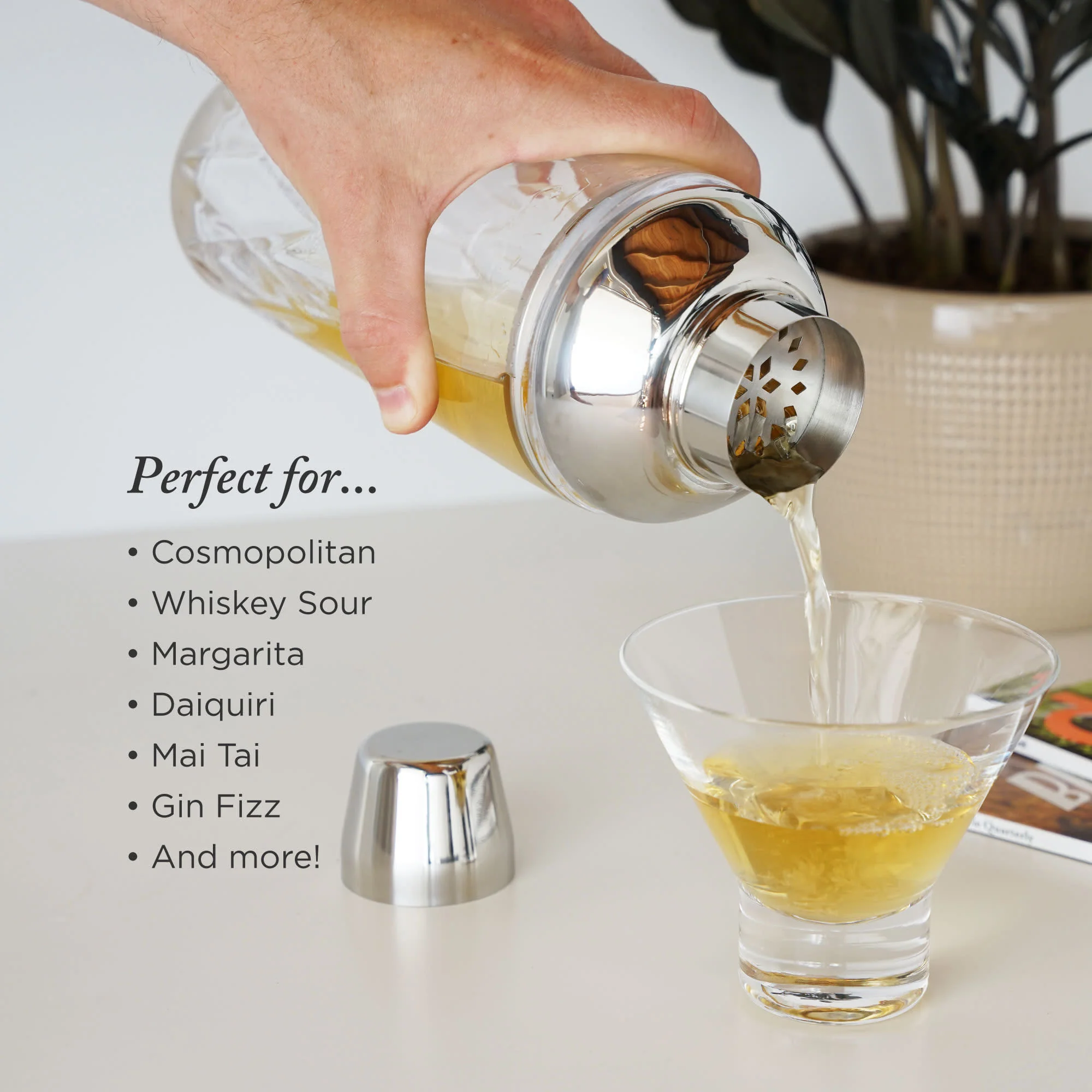 Admiral Crystal Cocktail Shaker - Image 6