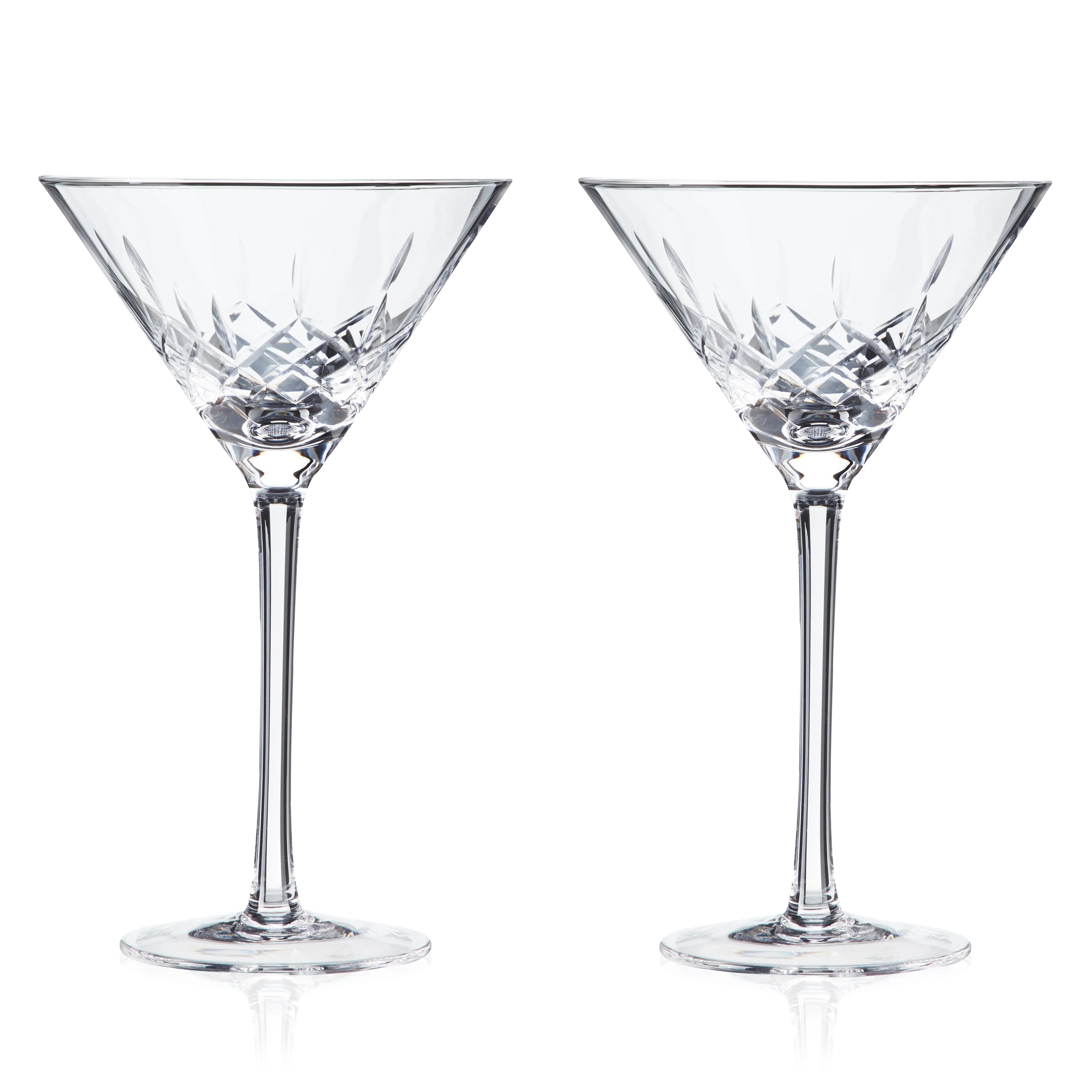 Admiral Crystal Martini Glasses - Image 4