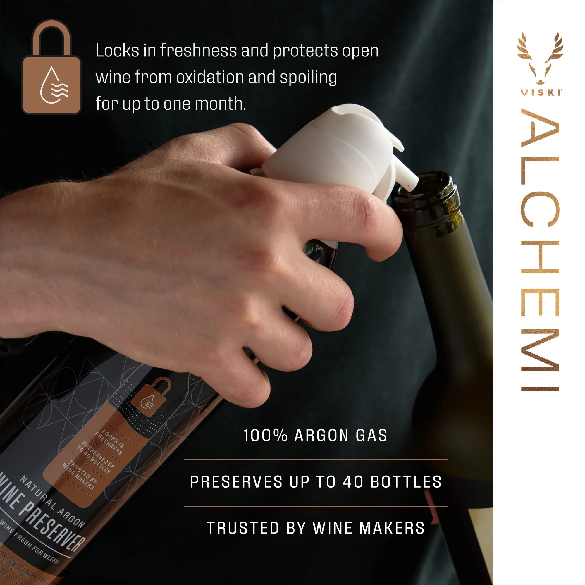 Alchemi Natural Argon Wine Preserver - Image 5