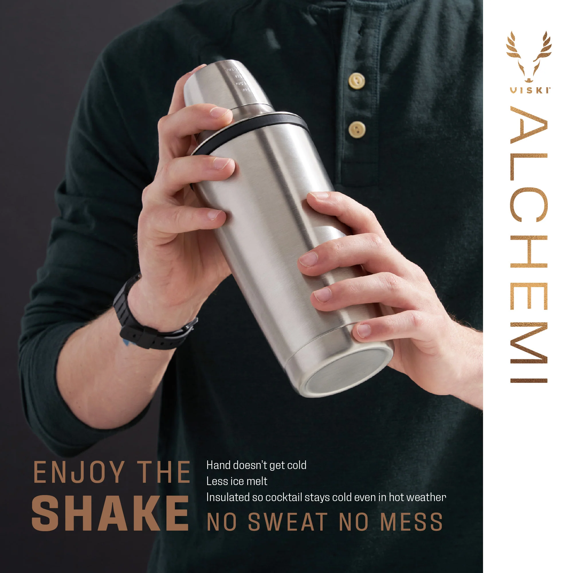 Alchemi Vacuum Insulated Cocktail Shaker - Image 6