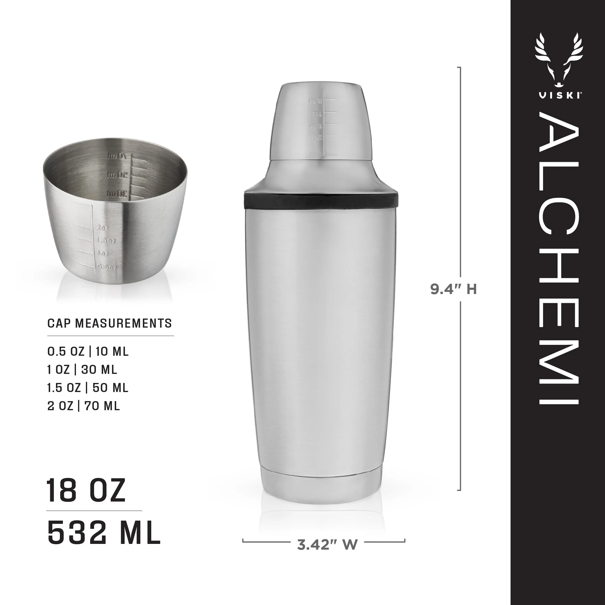 Alchemi Vacuum Insulated Cocktail Shaker - Image 7