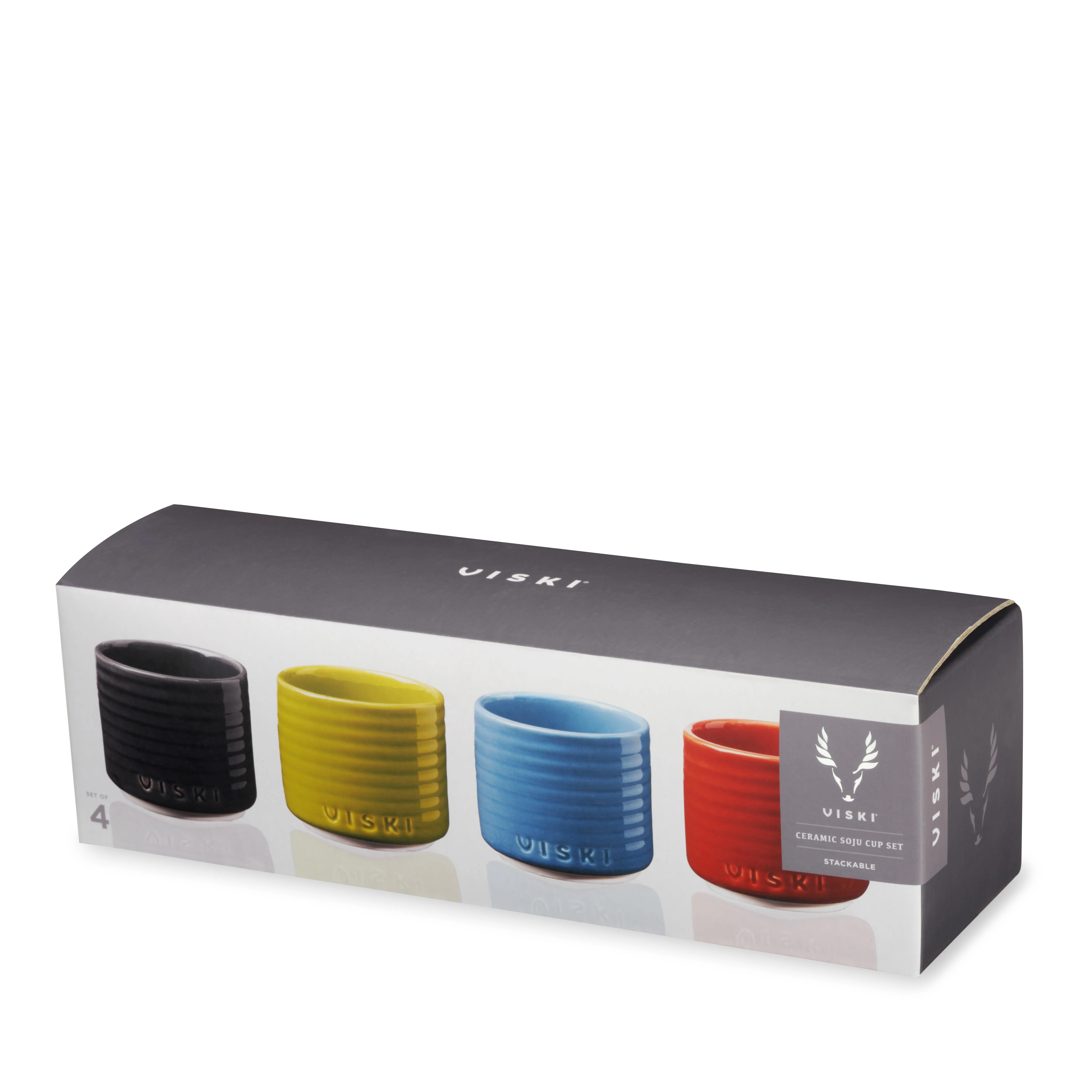 Soju Ceramic Cups, Set of 4 - Image 7