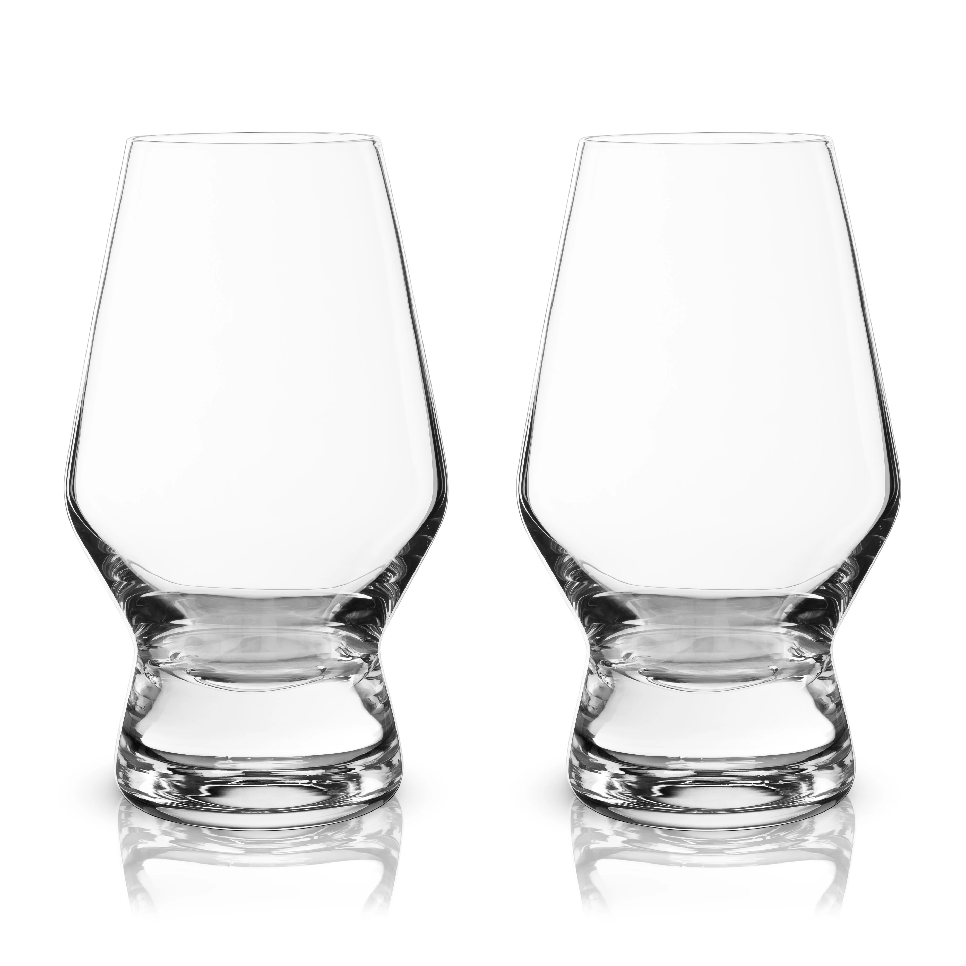 Raye Heavy Base Crystal Whiskey Tasting Glasses Set of 2 - Image 4