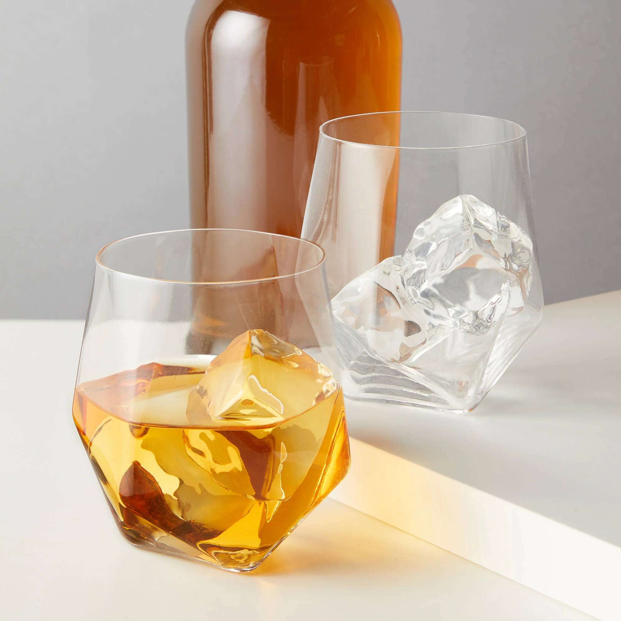 Seneca Faceted Crystal Tumblers Set of 2 - Image 3