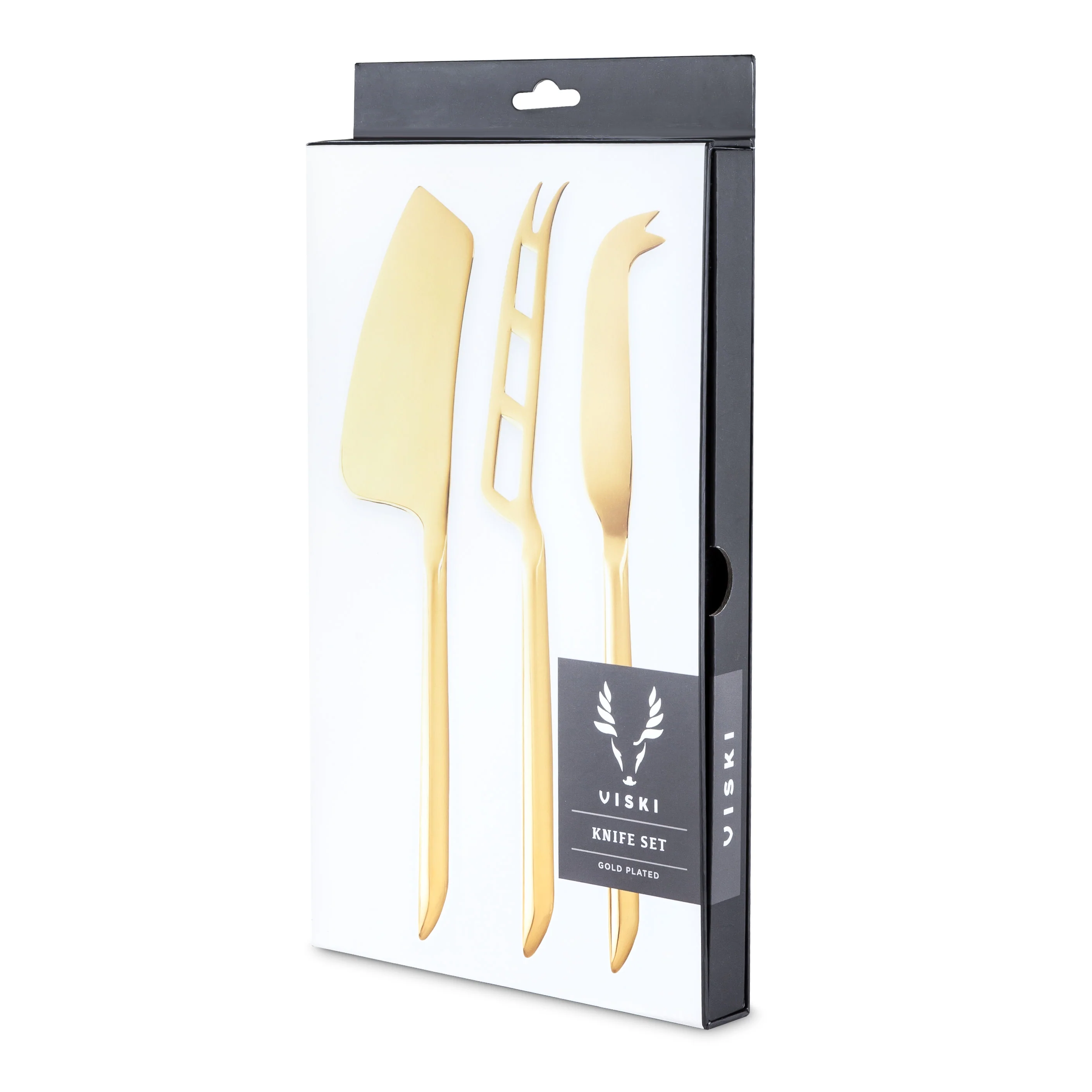 Cheese Knives in Gold Set of 3 - Image 4