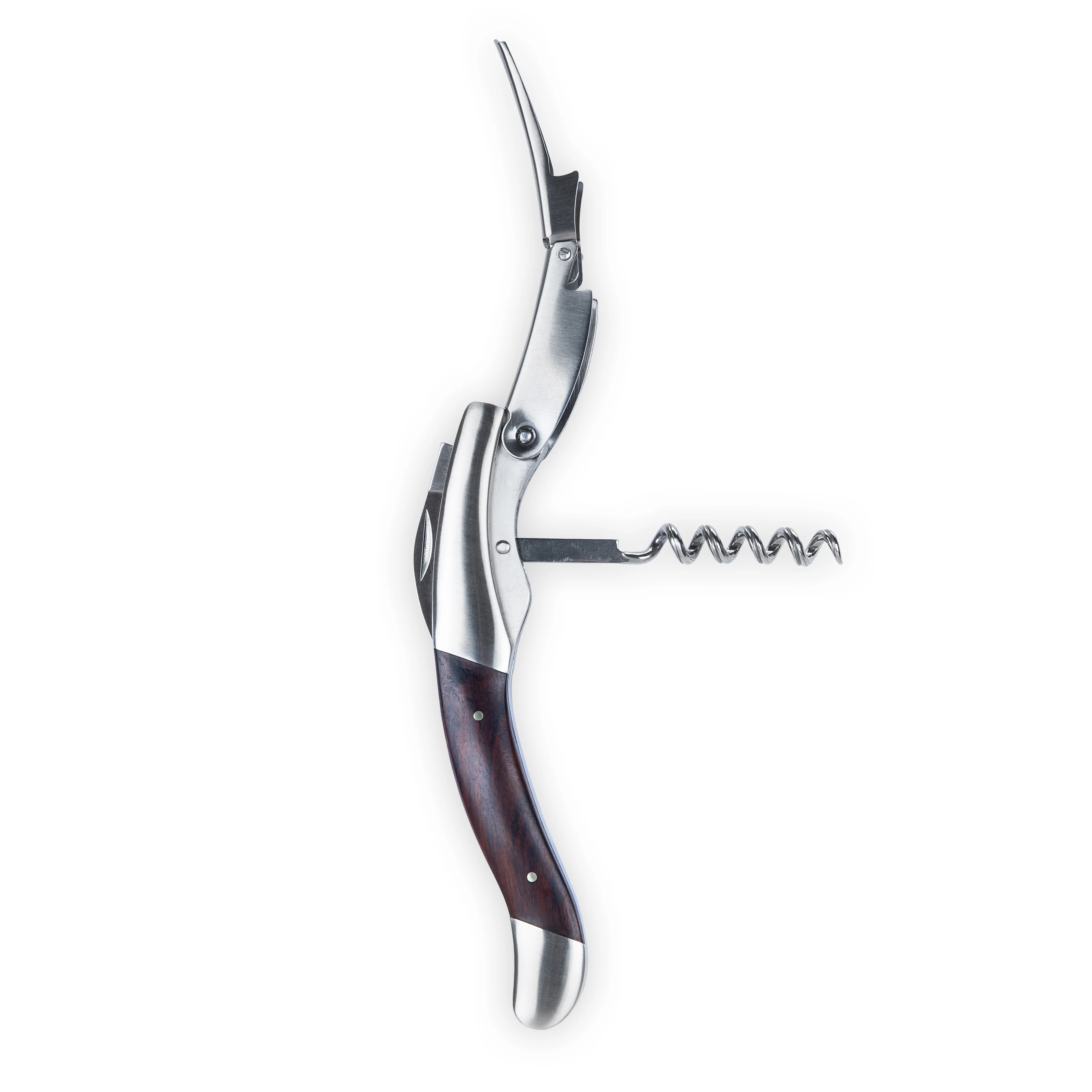 Admiral Heavyweight Corkscrew with Ebony Wood Handle - Image 4