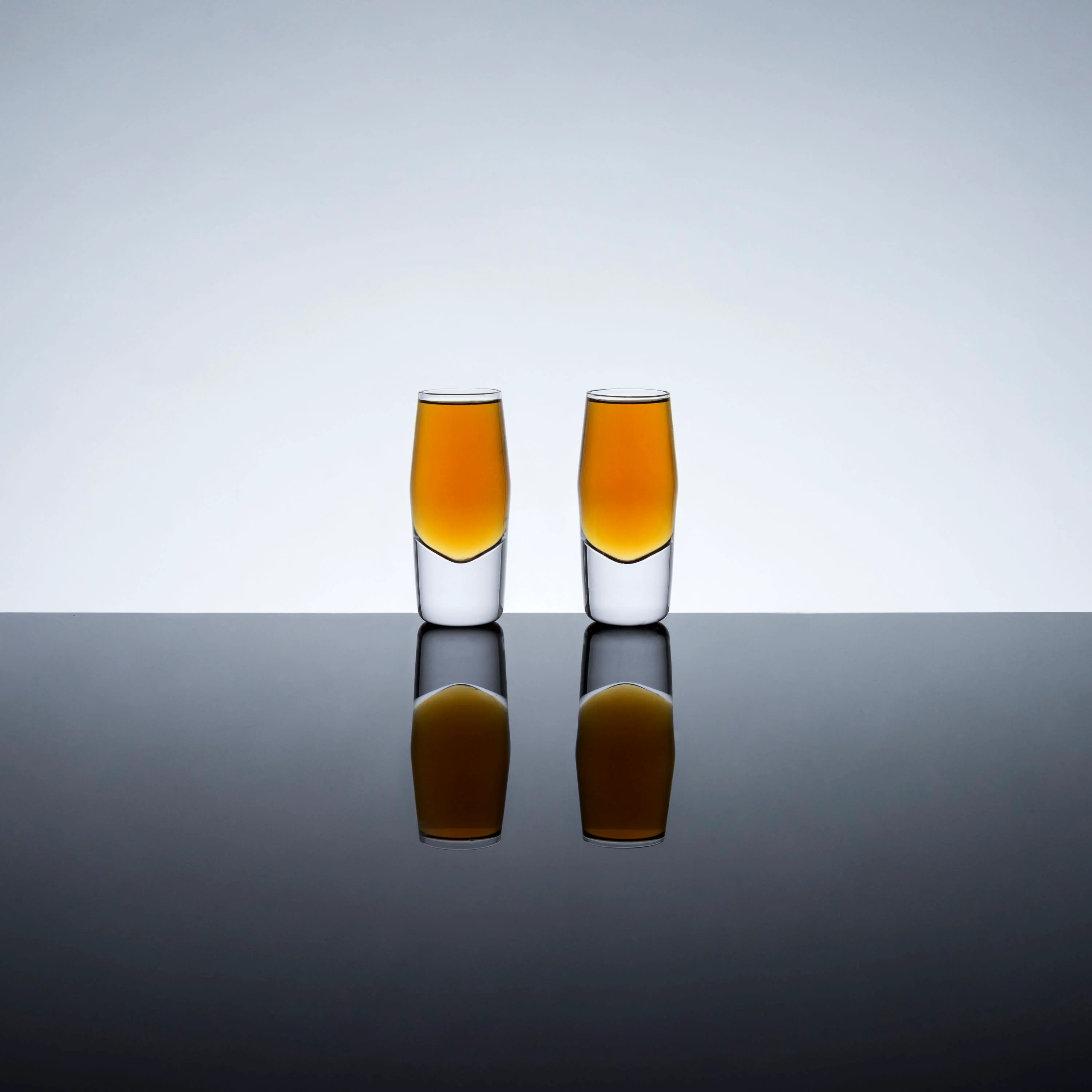 Raye Heavy Base Crystal Shot Glasses Set of 2 - Image 3