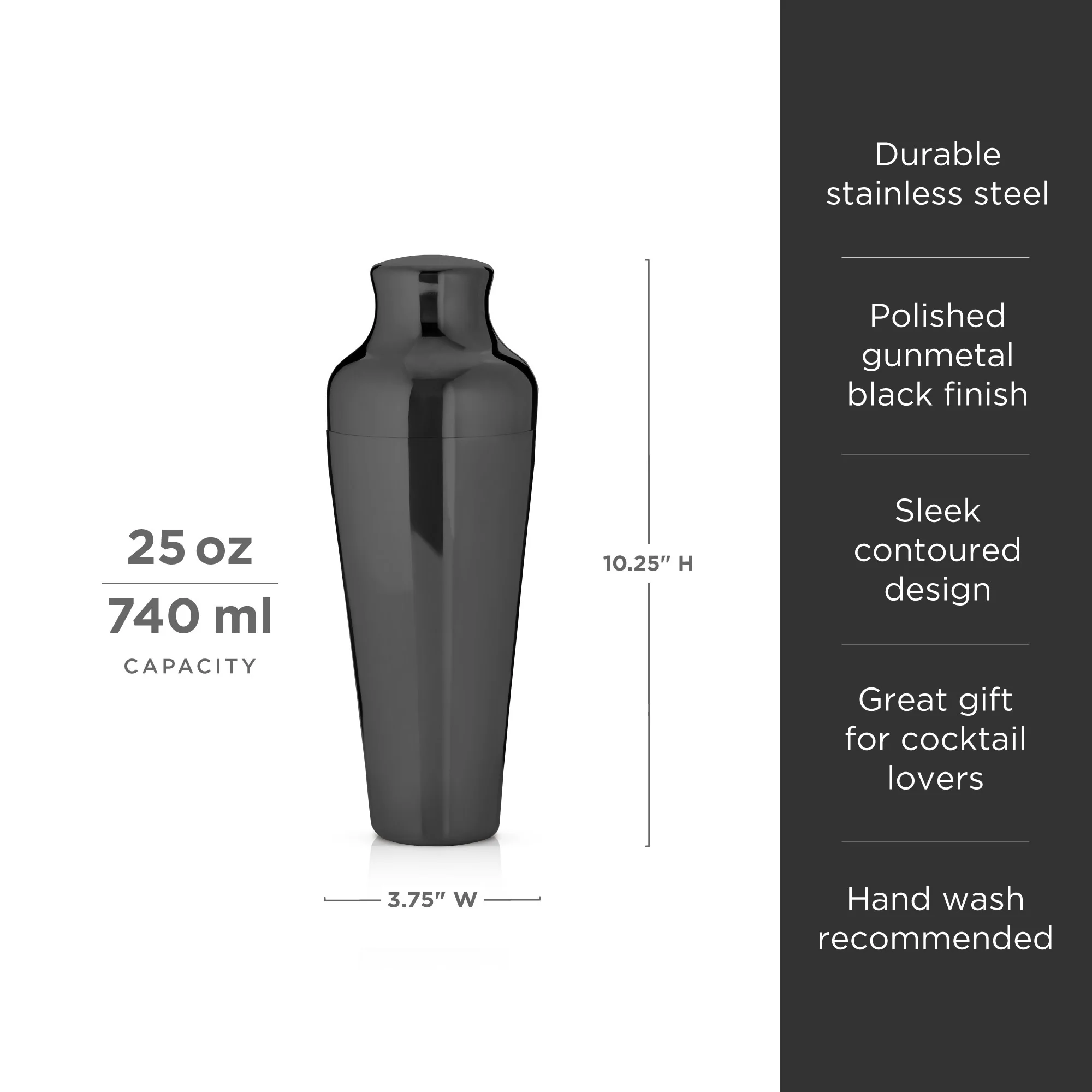 Warren Parisian Cocktail Shaker - Image 6