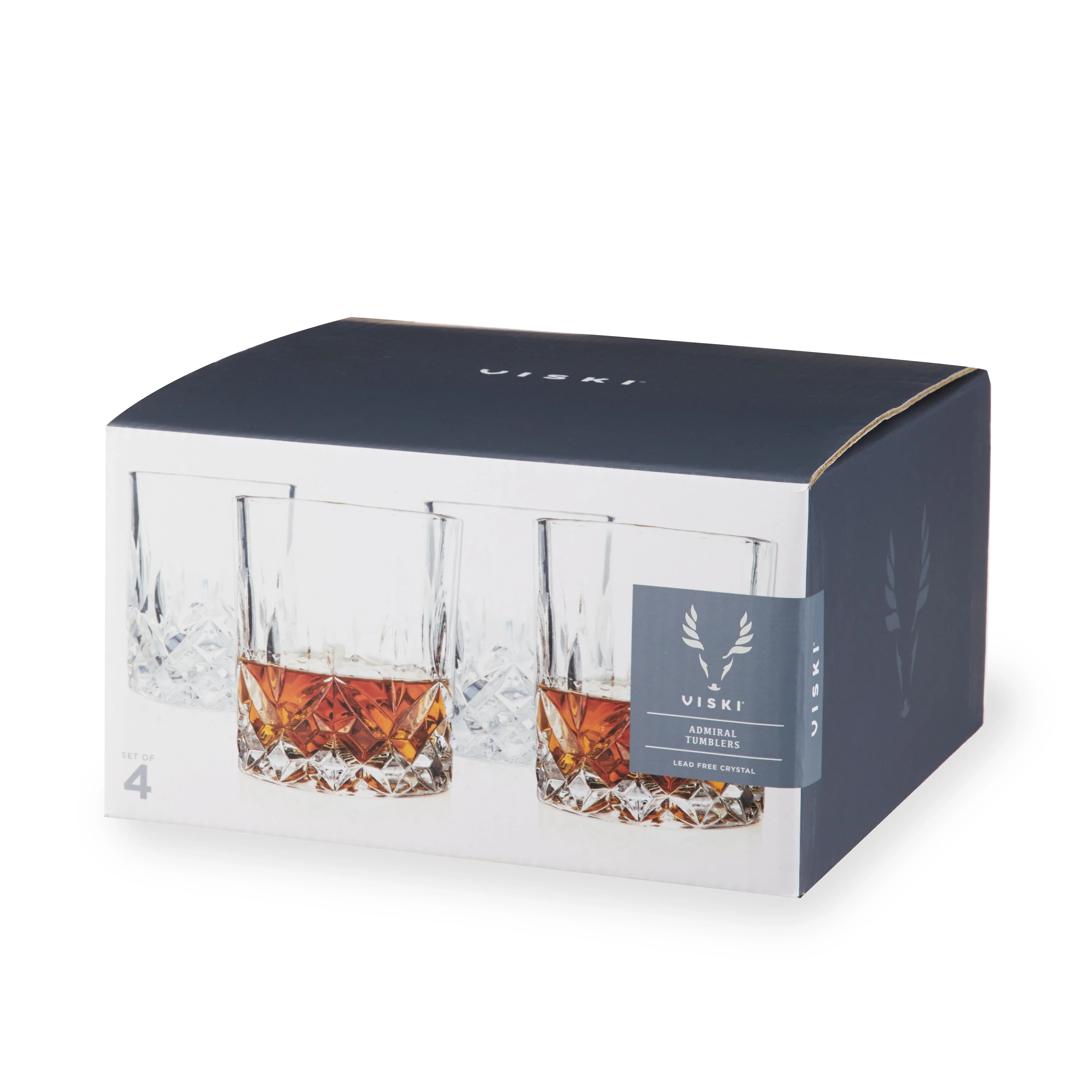 Admiral Crystal Tumblers Set of 4 - Image 7